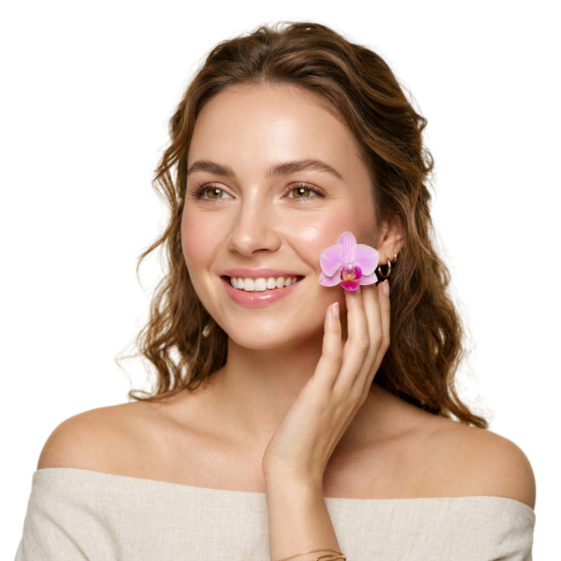 skincare model